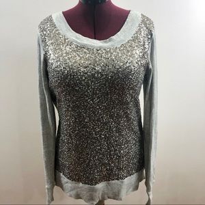 J. Crew Sequined Pullover